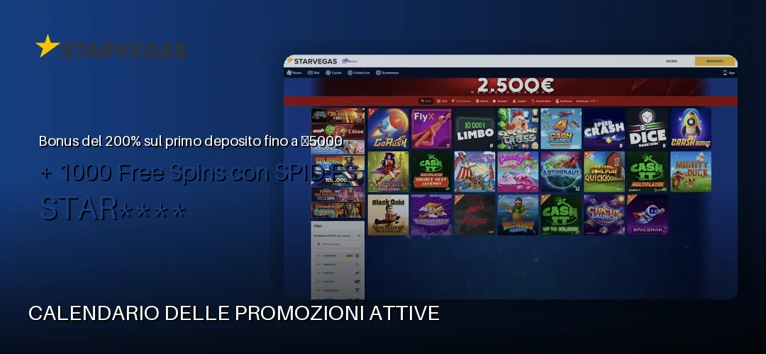 StarVegas Casino promotional banner