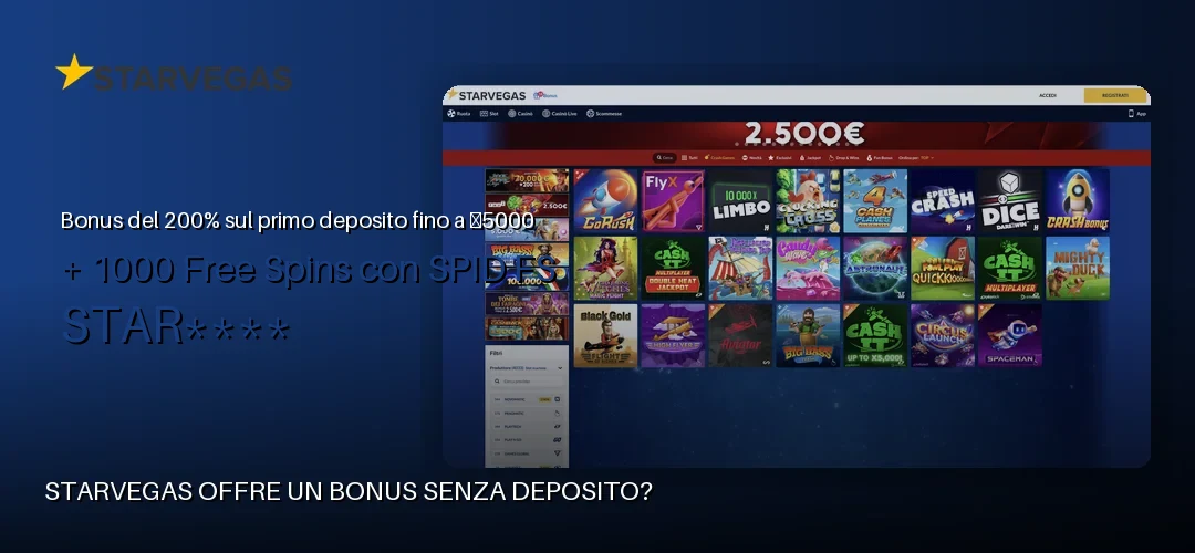 StarVegas Casino promotional banner